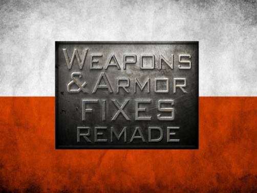 Weapon and armor fixes remade